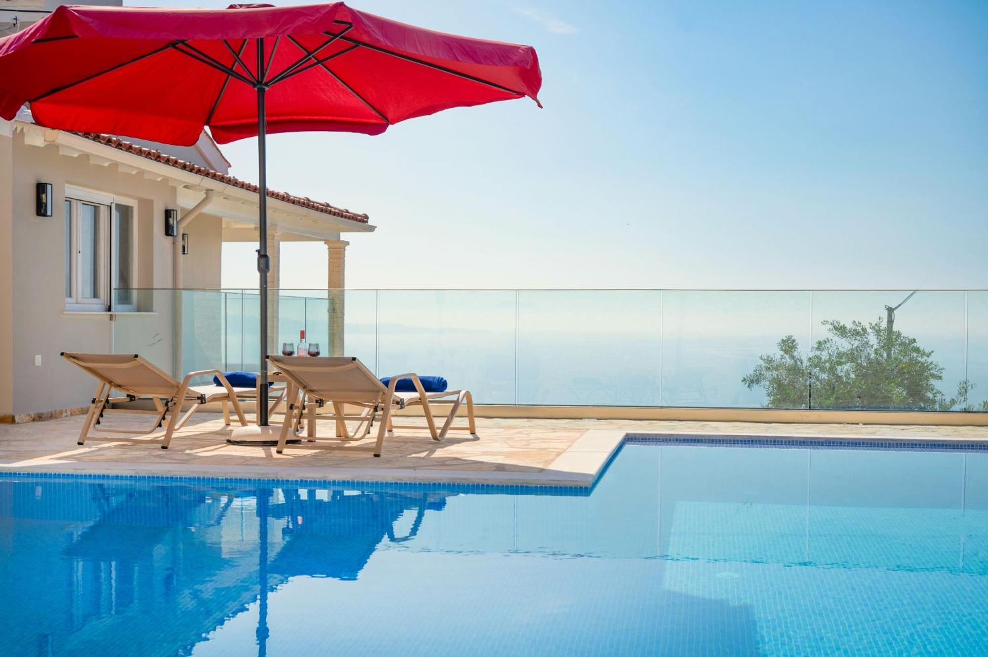 Villa Theview Katávolos Exterior foto